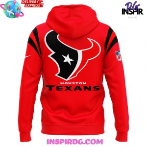 Red texans hoodie hotsell