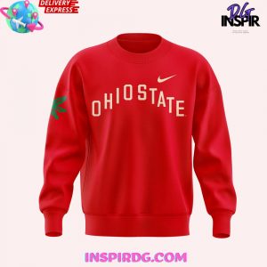 Ohio State Buckeye Football 2024 Red Sweatshirt
