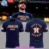 Houston Astros Jesus Won 2024 Orange T-Shirt