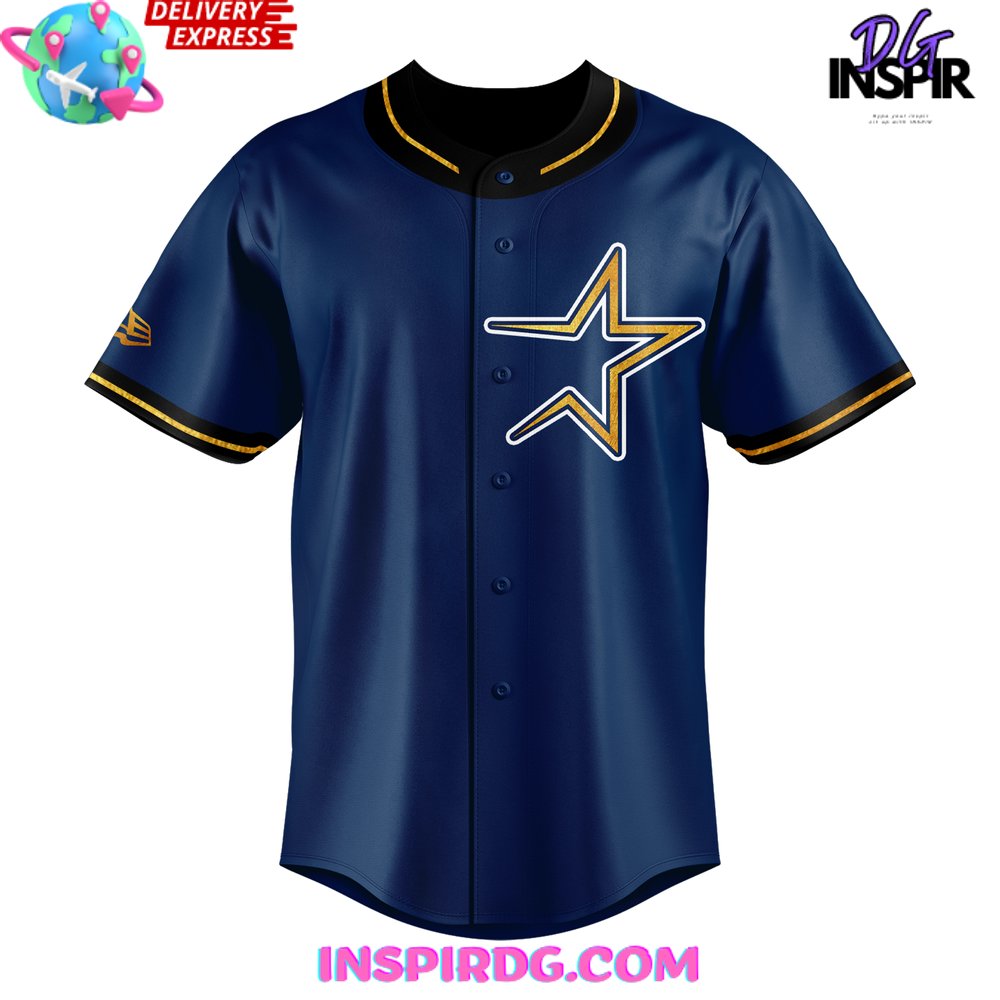 Astros blue and gold jersey hotsell