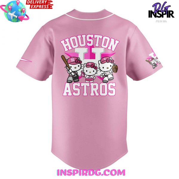 Houston Astros x Hello Kitty Baseball Jersey