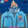Indy Ignite Pro Volleyball 2024 Blue Hoodie