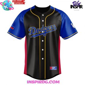 Los Angeles Dodgers Salvadoran Heritage Night 2024 Baseball Jersey