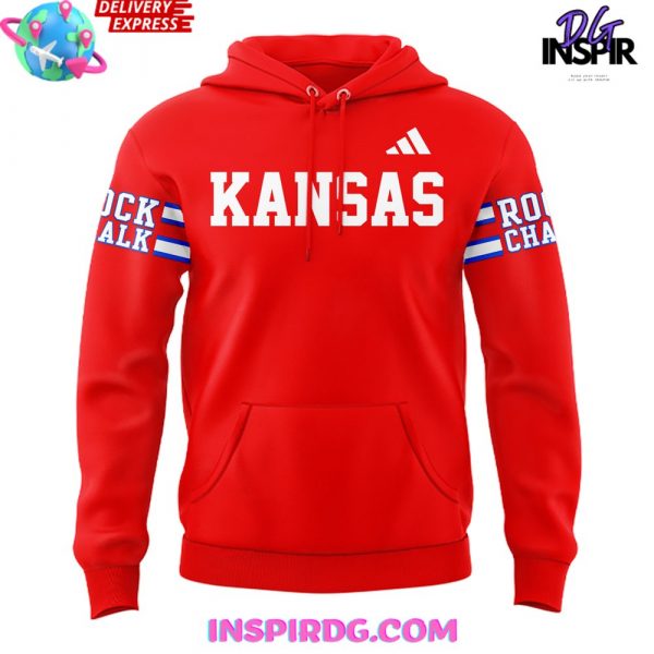 Kansas Jayhawks Rock Chalk 2024 Hoodie