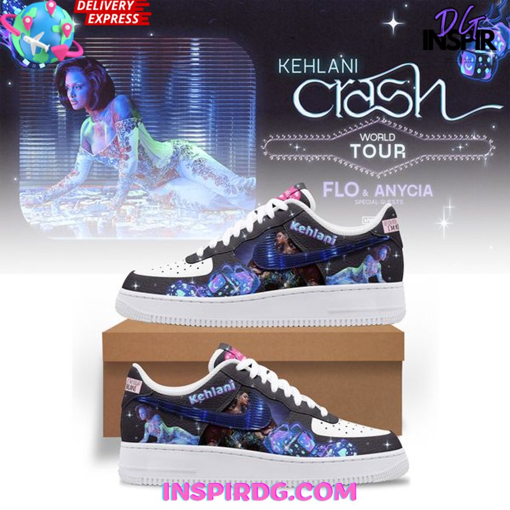Kehlani Crash World Tour Limited Edition Air Force 1 Kehlani Crash World Tour Limited Edition Air Force 1
