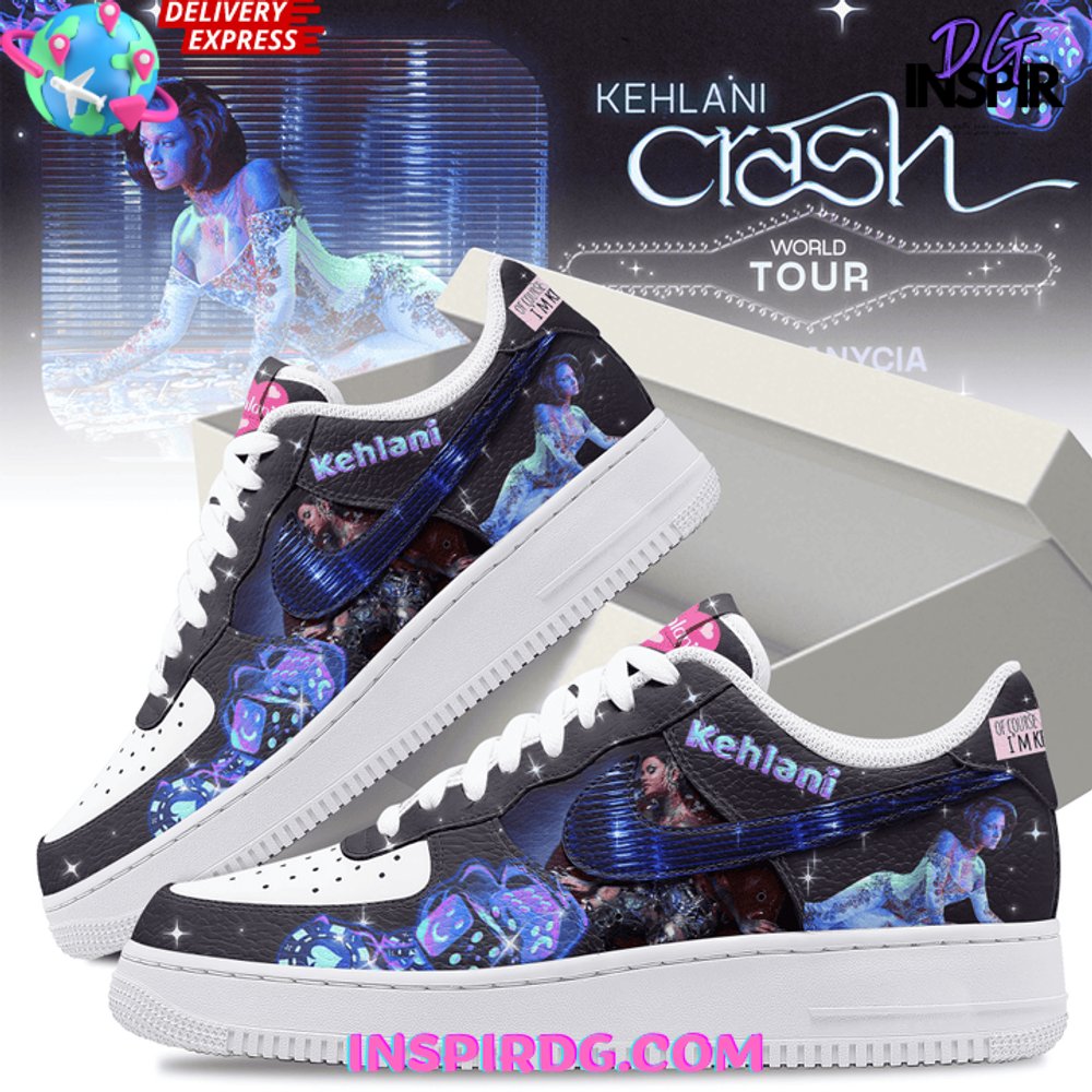 Kehlani Crash World Tour Limited Edition Air Force 1 Kehlani Crash World Tour Limited Edition Air Force 1