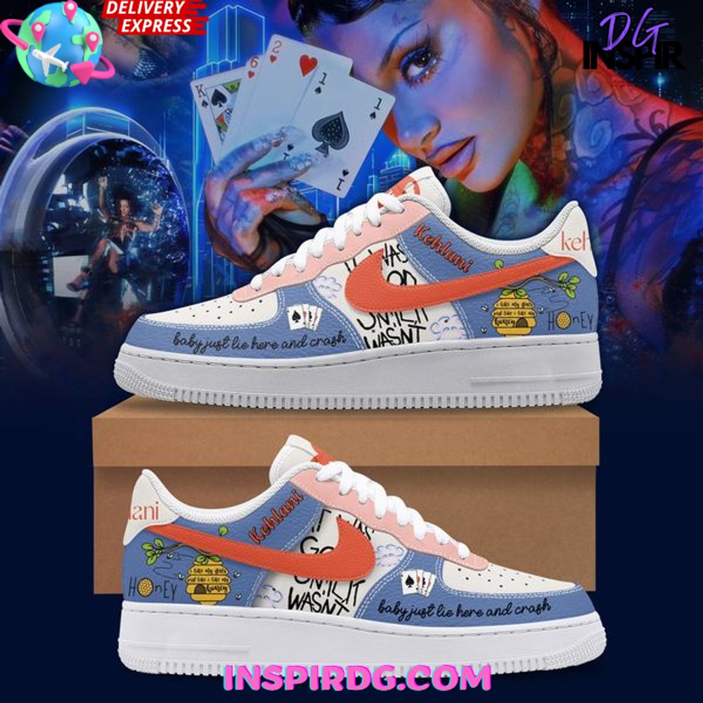 Kehlani Honey and Cards Limited Edition Nike Air Force 1 InspirDG