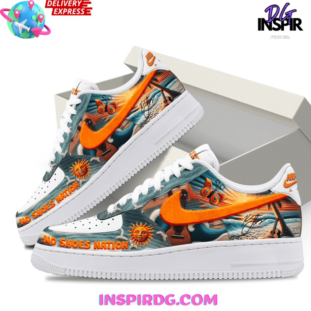Kenny Chesney No Shoes Nation Nike Air Force 1 Kenny Chesney No Shoes Nation Nike Air Force 1