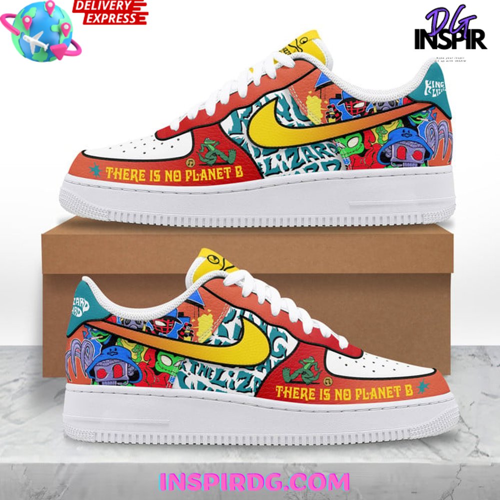 King Gizzard & The Lizard Wizard Nike Air Force 1 King Gizzard & The Lizard Wizard Nike Air Force 1