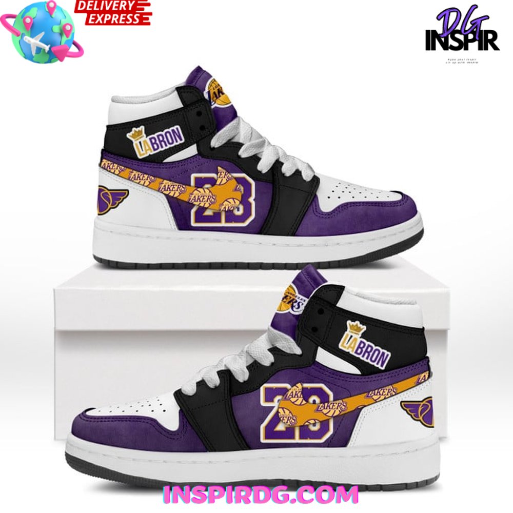 New shops jordans lakers