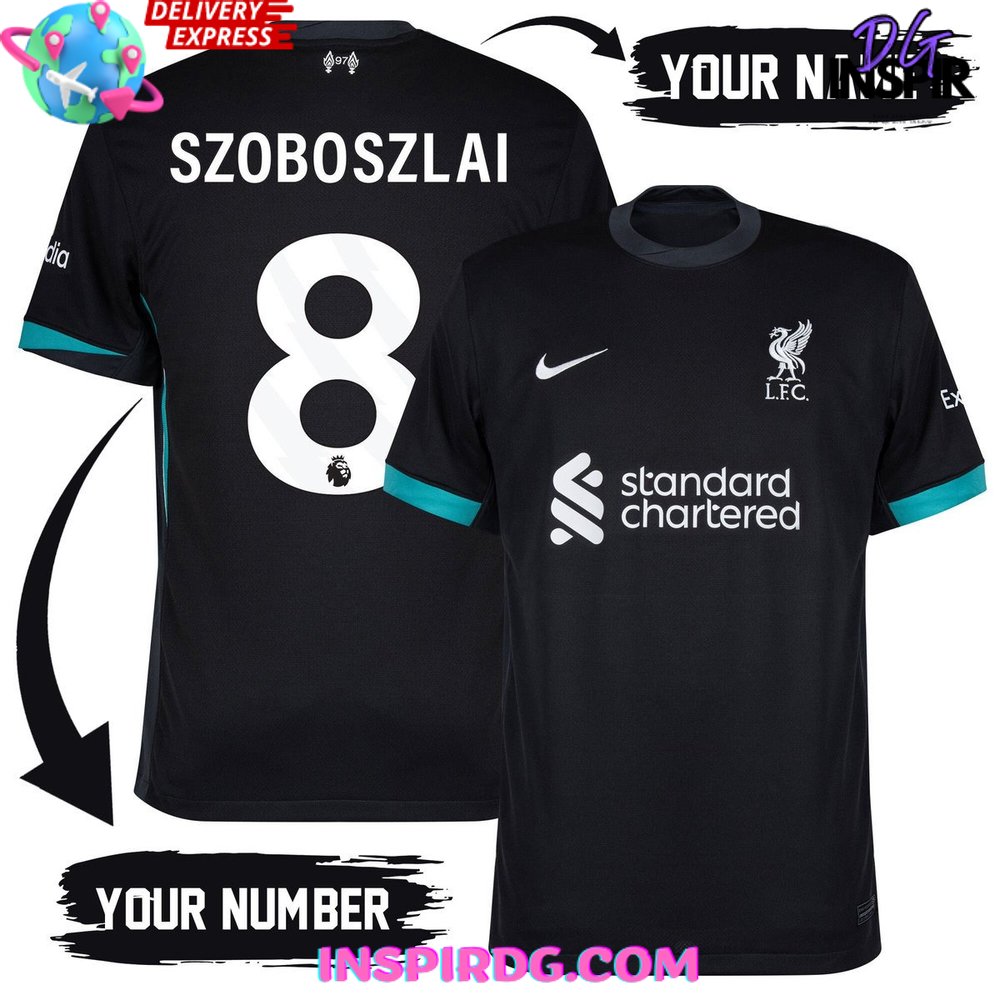 Liverpool FC 24 25 Special Edition Black Jersey InspirDG