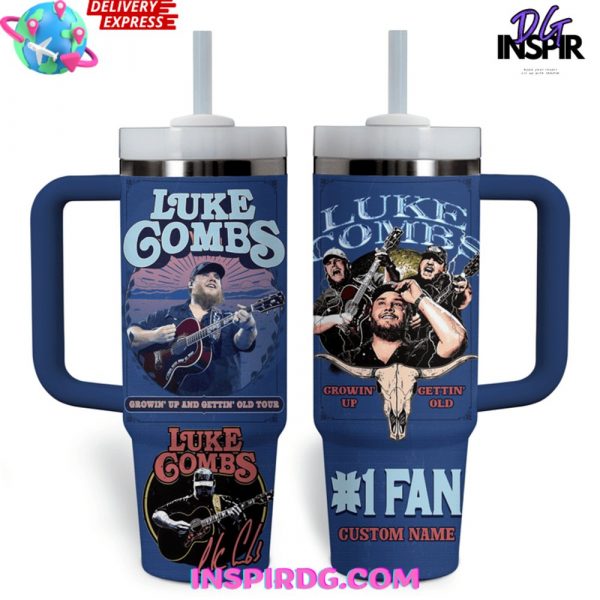 Luke Combs Growin Up and Gettin Old Tour Stanley Tumbler Cup