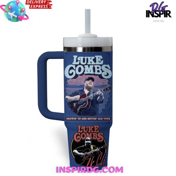 Luke Combs Growin Up and Gettin Old Tour Stanley Tumbler Cup