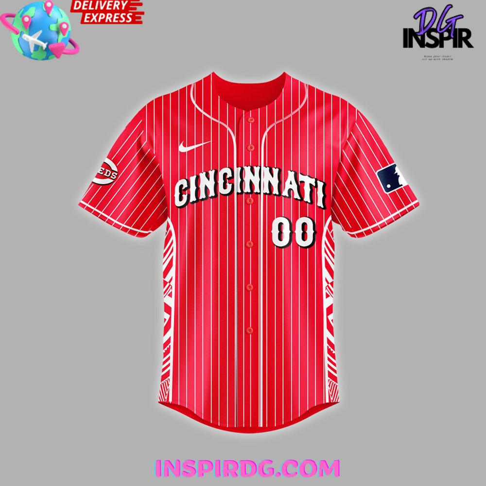 Hotsell Cincinnati Reds Vintage 90s Jersey Red Striped Baseball MLB