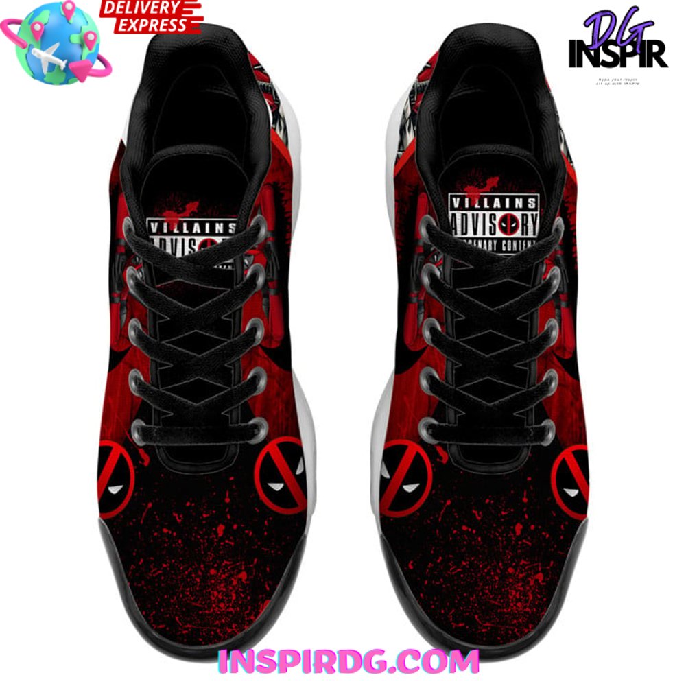 Marvel Deadpool Limited Edition Air Max Plus Shoes InspirDG