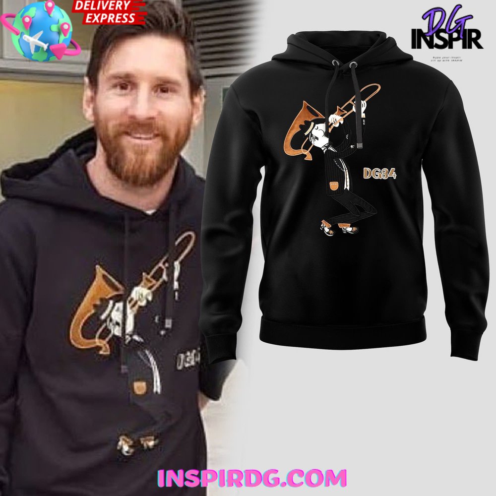 Messi DG84 Limited Edition Hoodie - InspirDG