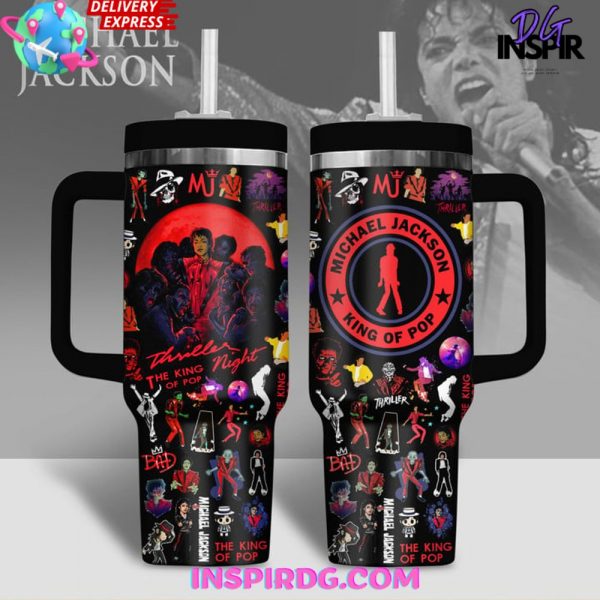 Michael Jackson King Of Pop Stanley Tumbler Cup