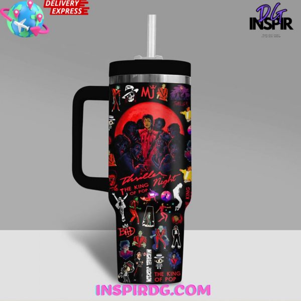 Michael Jackson King Of Pop Stanley Tumbler Cup