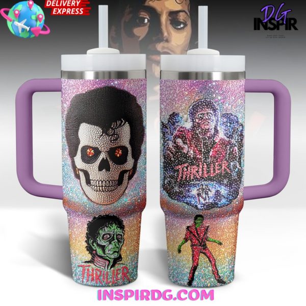 Michael Jackson Thriller Diamond Stanley Tumbler Cup