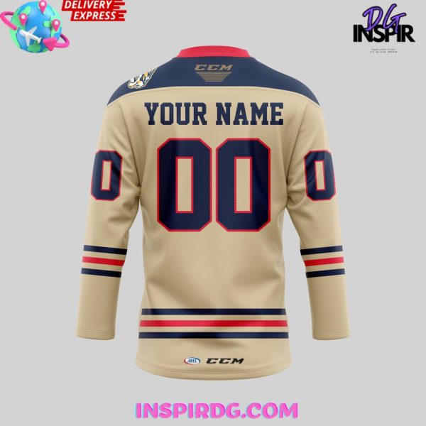 Milwaukee Admirals New 2024 Beige Alternate Hockey Jersey