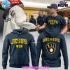 Milwaukee Brewers Jesus Won 2024 Grey Hoodie