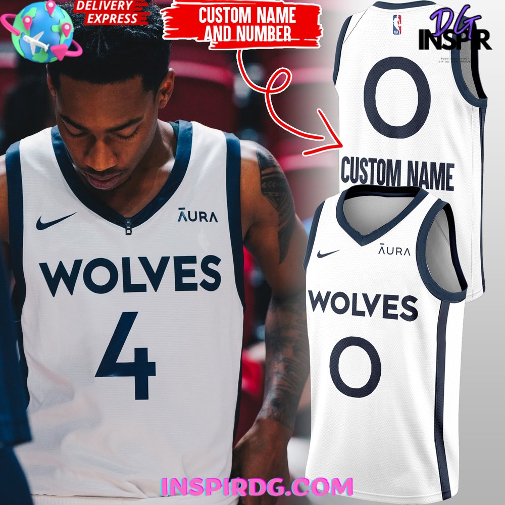 Custom timberwolves jersey online