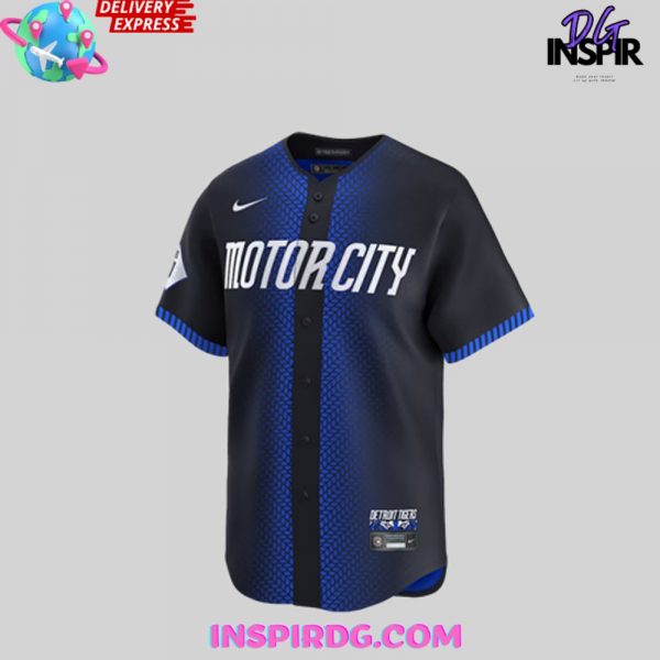 Detroit Tigers Motor City Connect 2024 Baseball Jersey