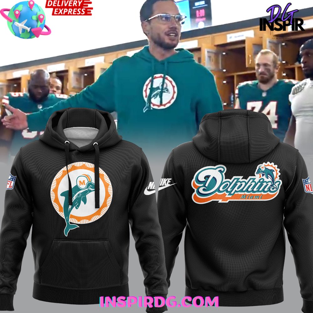 Miami Dolphins shops Nike Throwback Logo Hoody