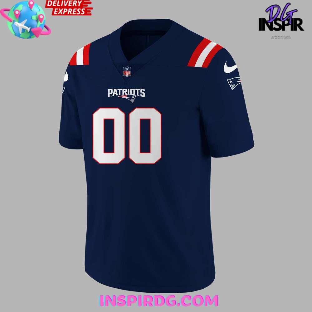 New England Patriots 2024 Football Jersey InspirDG