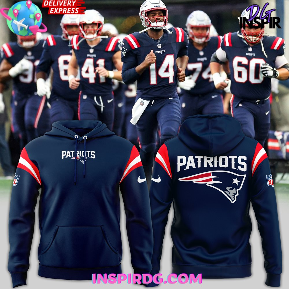 New England Patriots Football 2024 Hoodie InspirDG