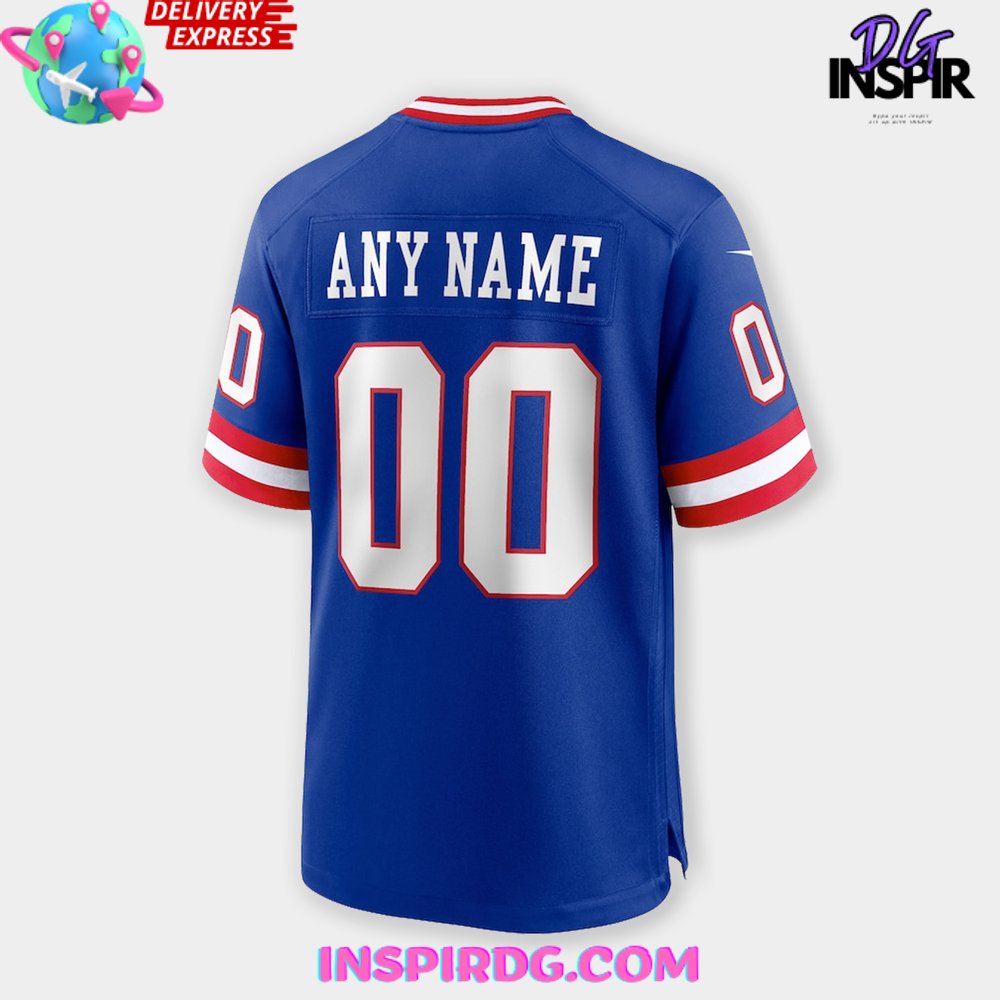 New York Giants 100th Season NFL Football Jersey InspirDG