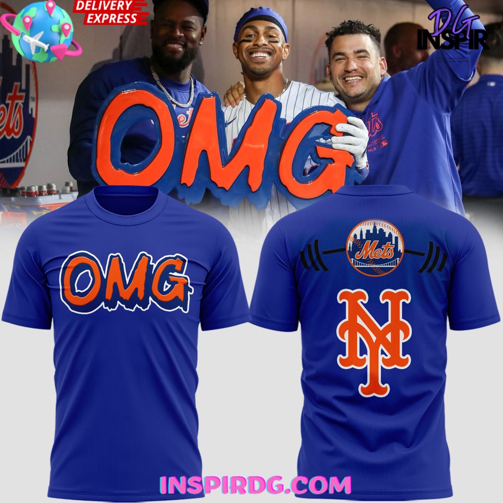 New York Mets OMG Mets Special T Shirt InspirDG