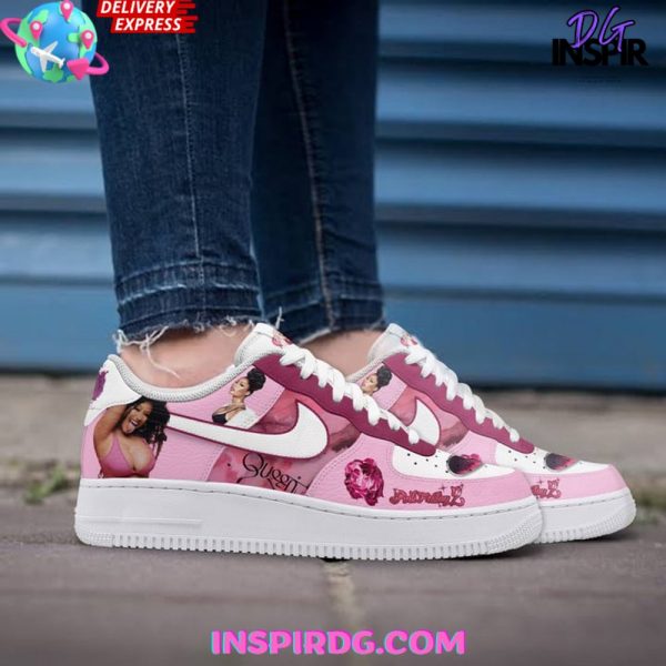 Nicki Minaj Queen Pink Friday Nike Air Force 1