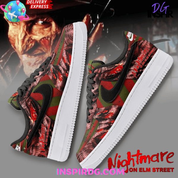 Nightmare on Elm Street Freddy’s Fury Nike Air Force 1
