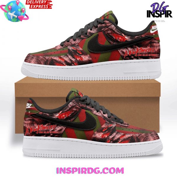Nightmare on Elm Street Freddy’s Fury Nike Air Force 1