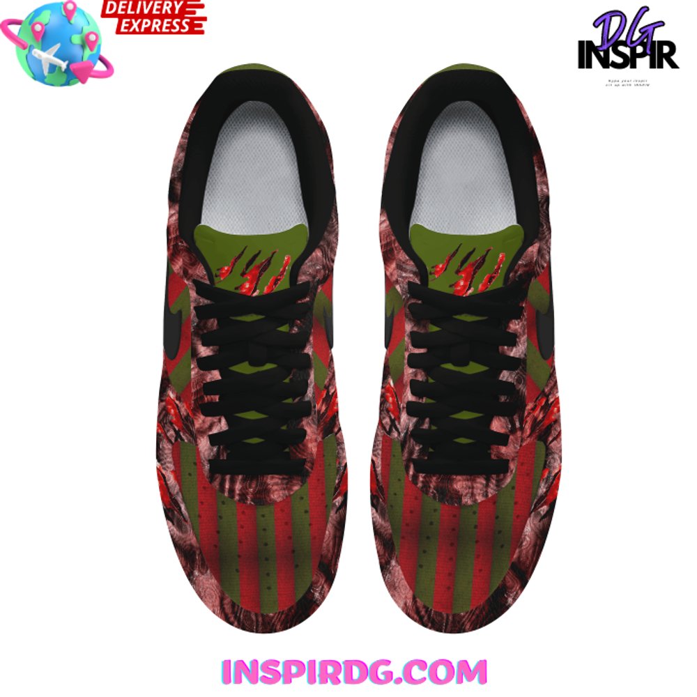 Nightmare on Elm Street Freddy’s Fury Nike Air Force 1 Nightmare on Elm Street Freddy’s Fury Nike Air Force 1