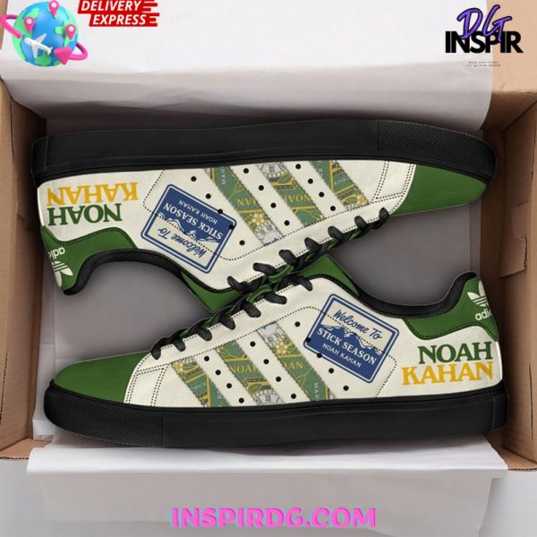 Noah Kahan Stick Season Limited Edition Adidas Stan Smith Shoes