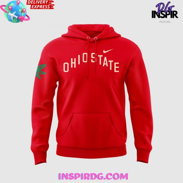 Ohio State Buckeye Football 2024 Red Hoodie