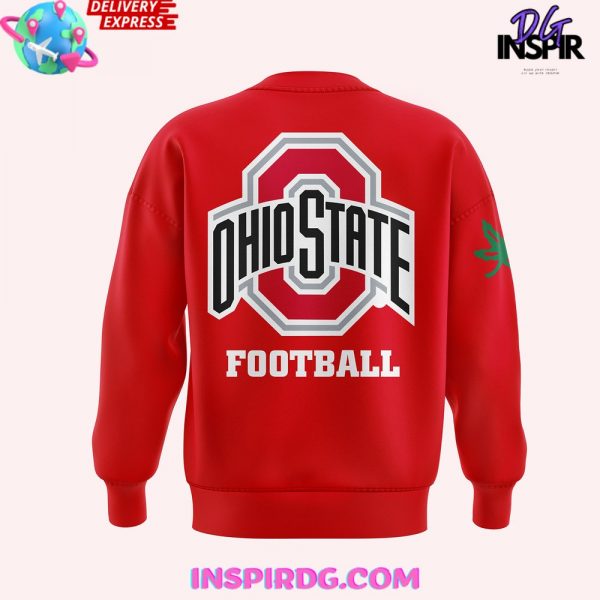 Ohio State Buckeye Football 2024 Red Sweatshirt