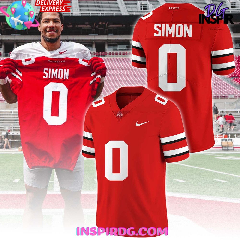 Ohio State Buckeyes Cody Simon 2024 Football Jersey