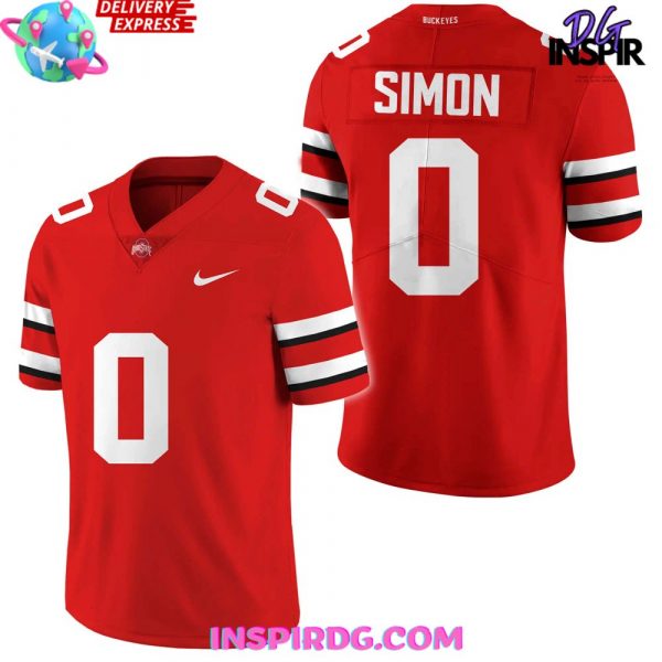 Ohio State Buckeyes Cody Simon 2024 Football Jersey