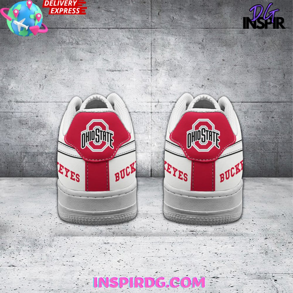 Ohio State Buckeyes Customize Nike Air Force 1 Ohio State Buckeyes Customize Nike Air Force 1