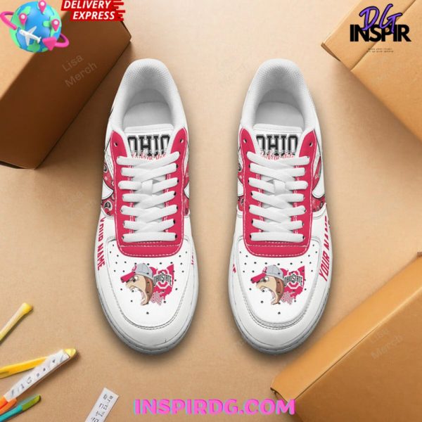 Ohio State Buckeyes Customize Nike Air Force 1