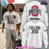 Ohio State Football Follow Jesus 2024 Red Sweatshirt