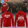 Ohio State Football Jesus Won 2024 Red Hoodie