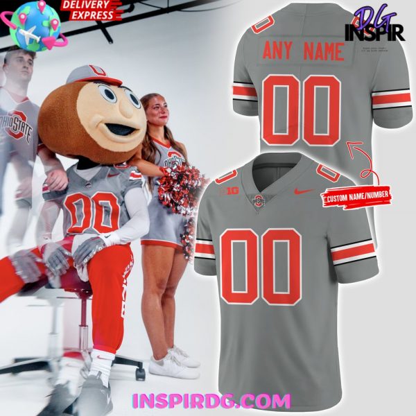 Ohio State New 2024 Grey Football Jersey