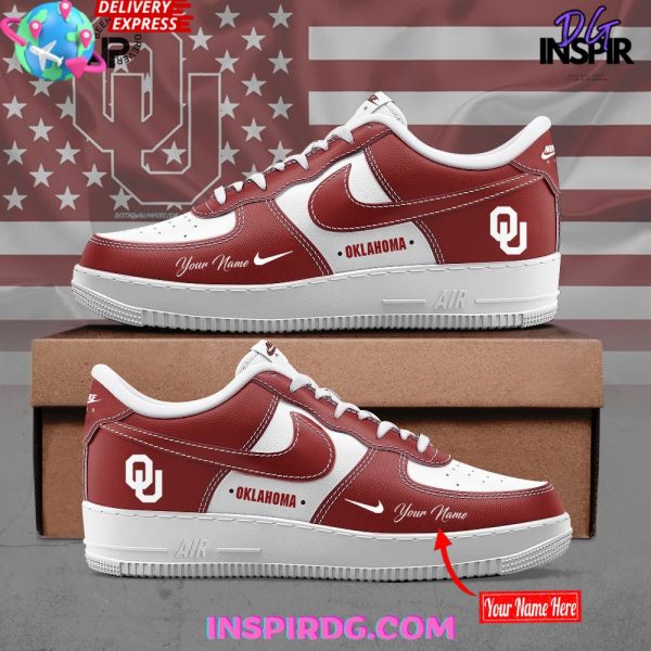 Oklahoma Sooners 2024 Custom Nike Air Force 1