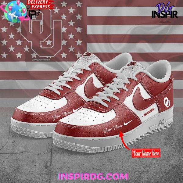 Oklahoma Sooners 2024 Custom Nike Air Force 1