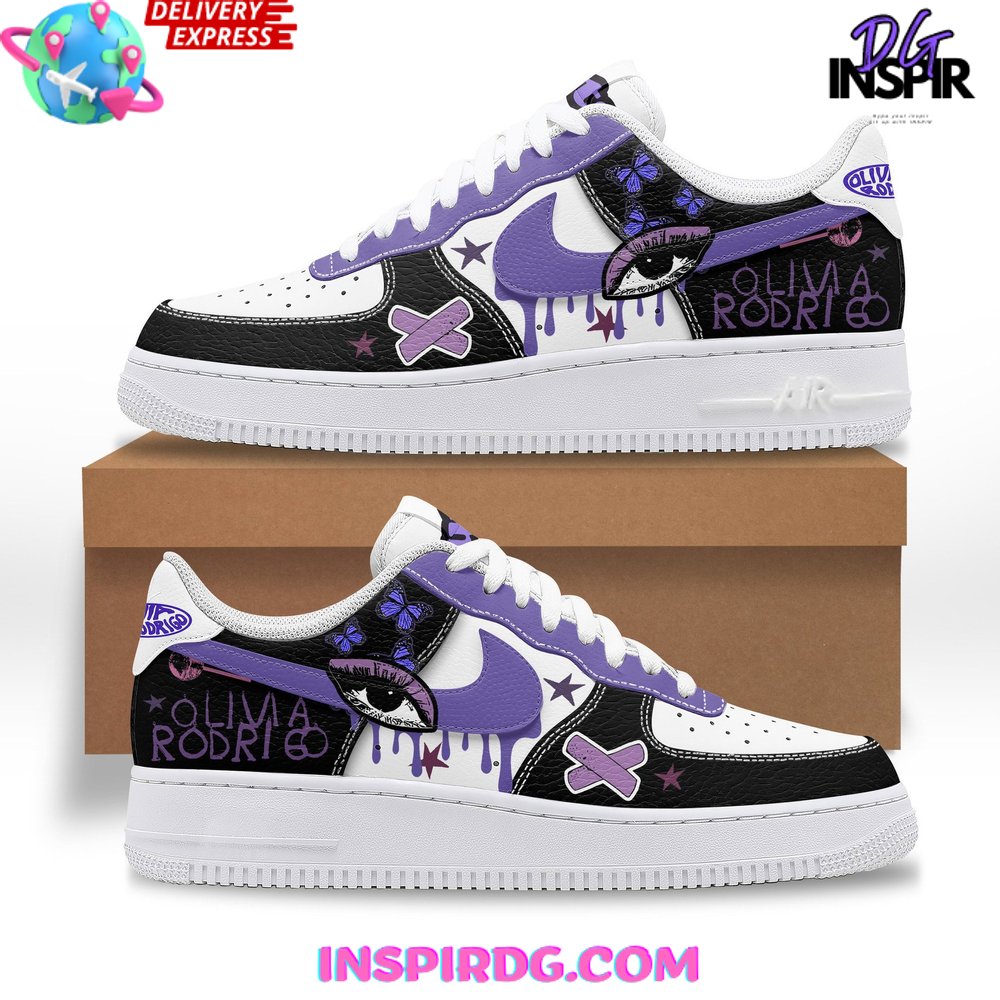 Olivia Rodrigo Guts Special Edition Nike Air Force 1 InspirDG