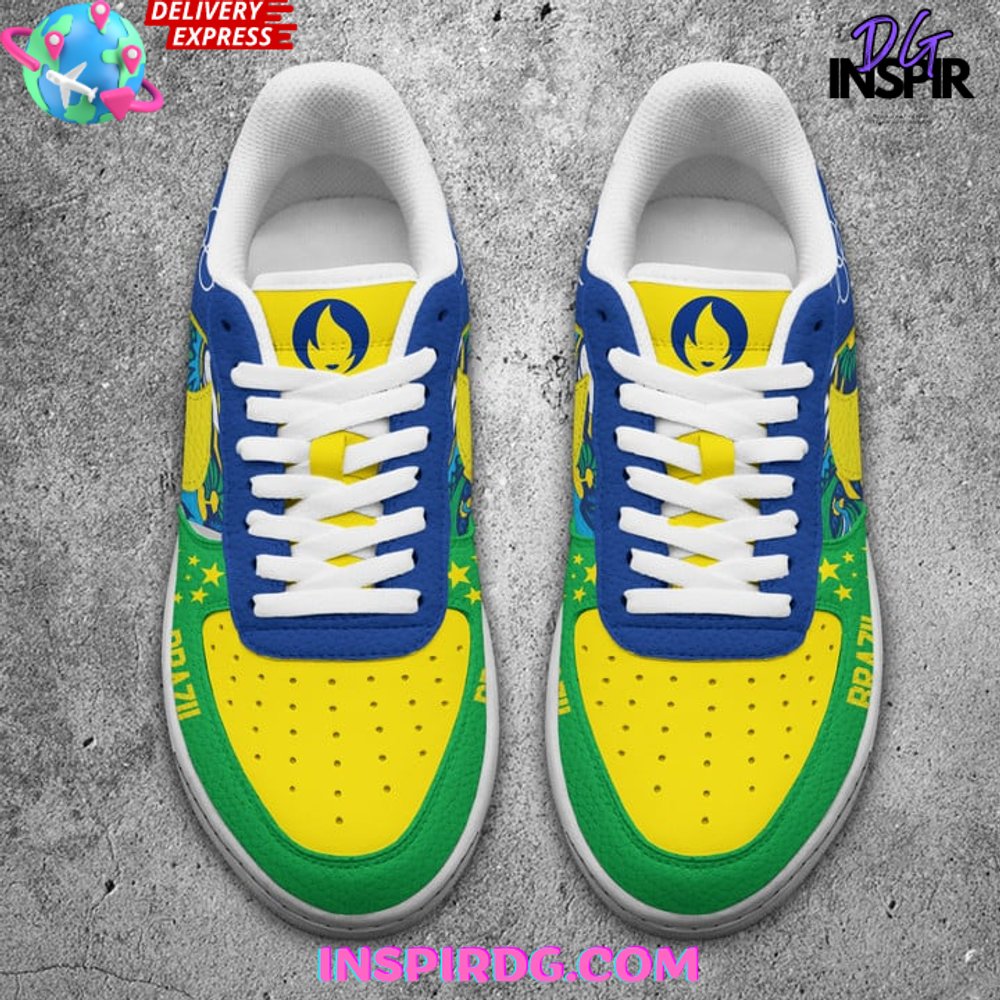 Olympic Paris 2024 Team Brazil Nike Air Force 1 InspirDG